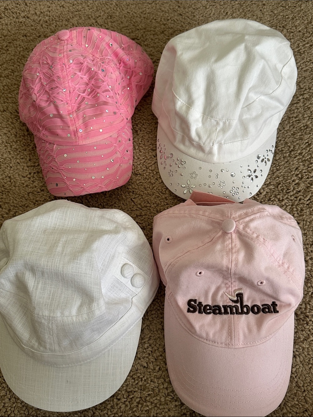 Pink Logo Baseball Cap - Women's Hat